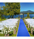 Aisle for weddings ceremonies events