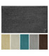 SKY - Non-slip bath mat in cotton and microfibre, rectangular in solid color, 6 colors 2 sizes