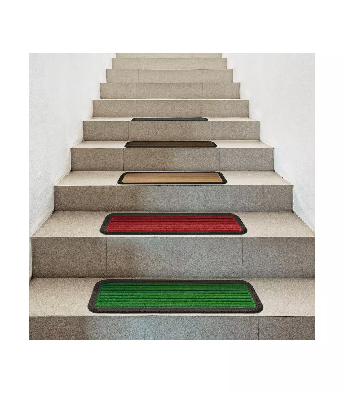 Tappeto scalino in gomma per ingresso adatto per scale