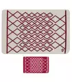 MARRAKECH - MASAI Modern and original double-sided carpet runner in recycled cotton, 3 sizes