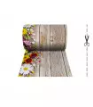 JOKE - COLOR FLOWERS Non-slip runner and custom-made kitchen rug with print