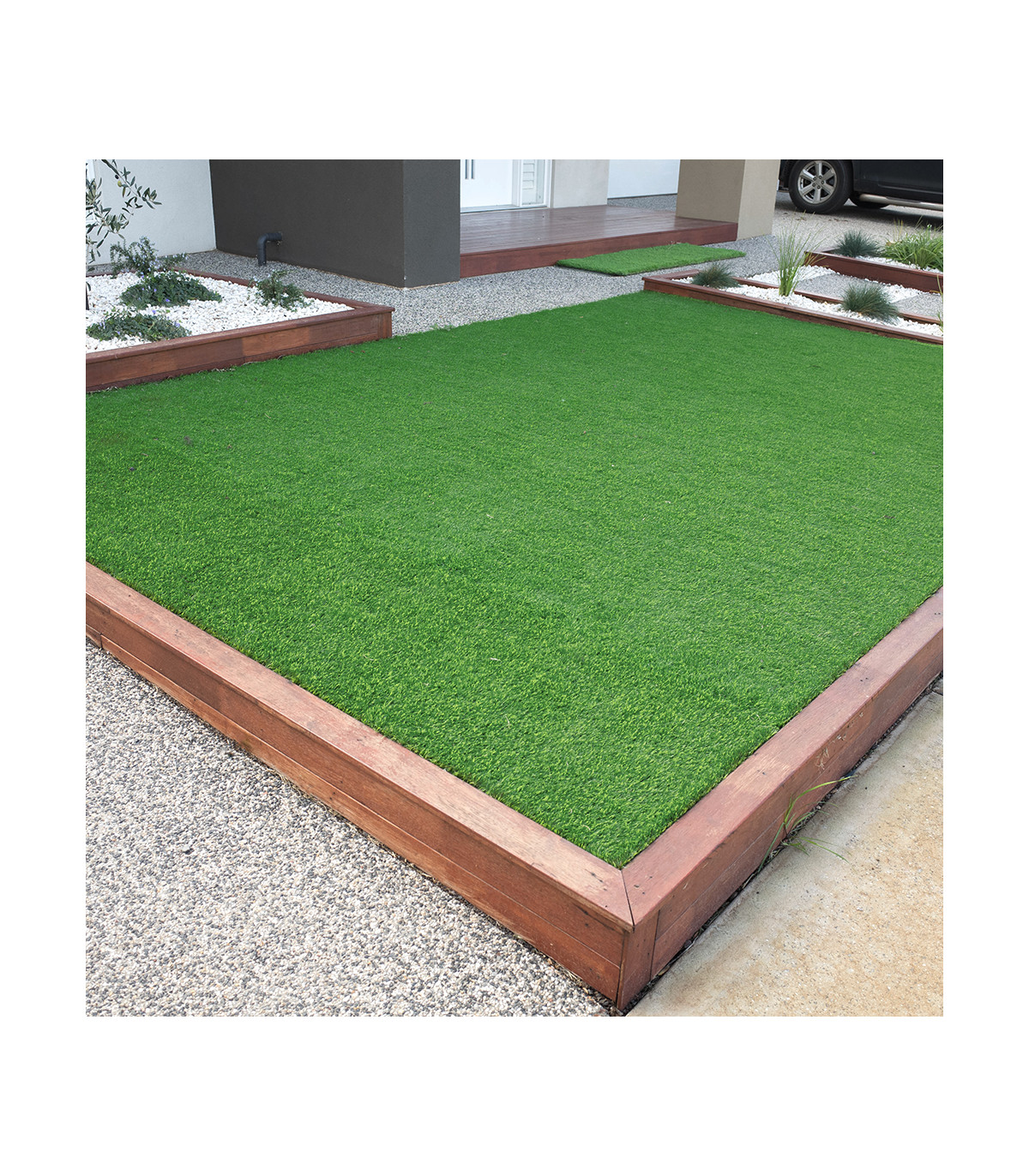 25 metri Prato tappeto verde sintetico calpestabile erba finta manto giardino 