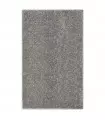 TREND - Grey Modern plain carpet, available in various sizes.