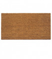 Doormat in coconut and non-slip rubber, simple and natural, 40x65 cm