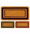 Coconut and rubber doormat 17 mm high, various sizes - COCONUT