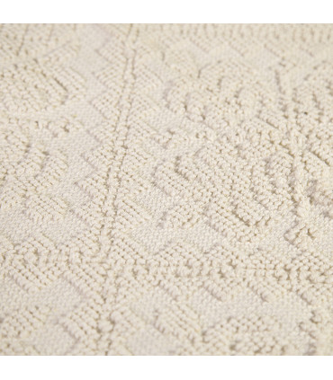 High Quality Sardinian rug 100% Cotton Color Ecru' 