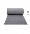 Draining curl pvc doormat, gray - TWIST