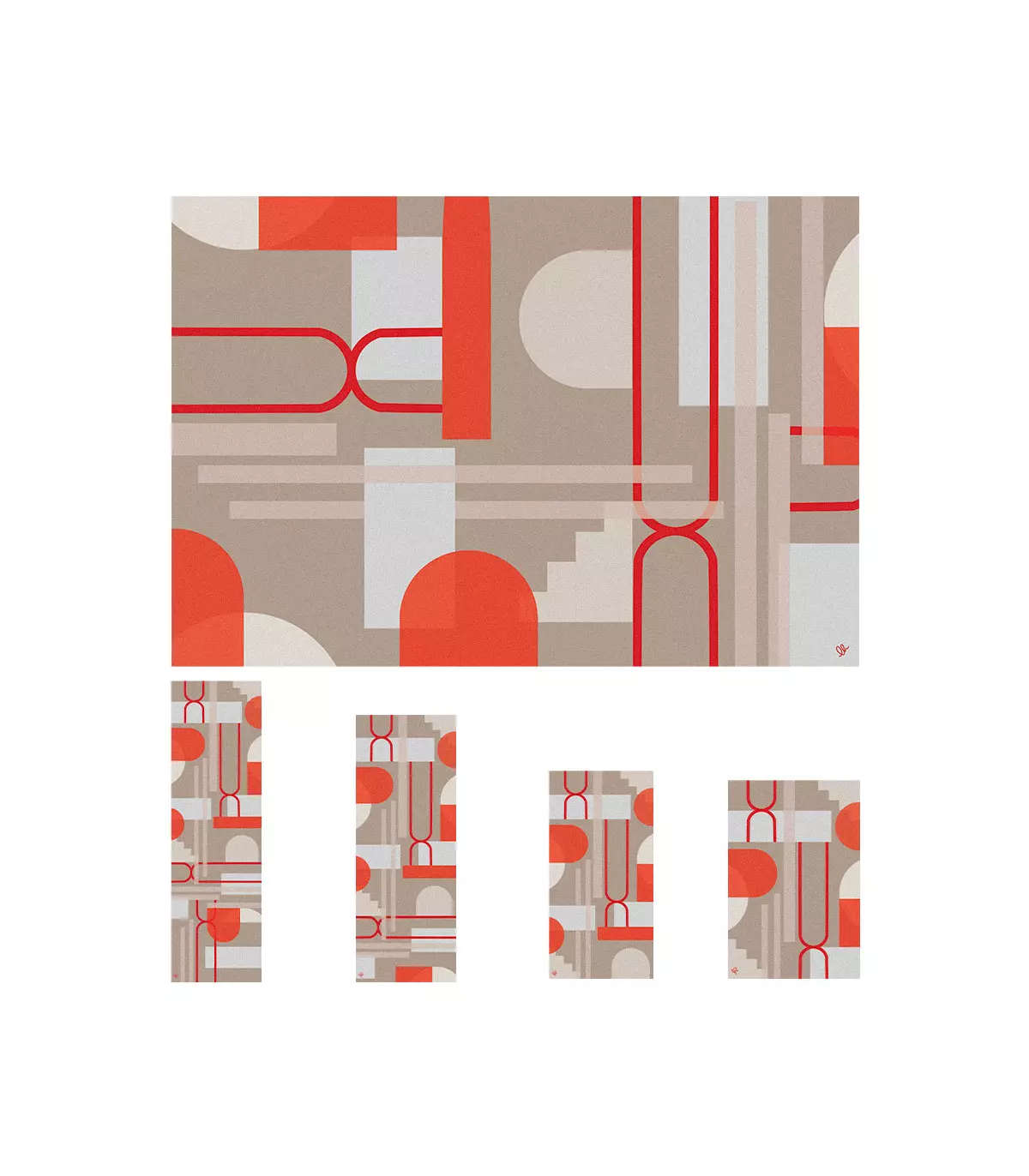 HAMID - Tappeto moderno in lana, Tappeto moderno morbido, Tappeto  rettangolare di grandi dimensioni per soggiorno, camera da letto, soggiorno  (rosso avorio, 230x160 cm) : : Casa e cucina