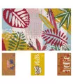FANTASY 10 - Home entrance doormat in coconut with colored prints 30X50 cm