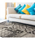 Design carpet model Art Maiolica Black
