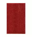 TREND - Tappeto salotto moderno, design a tinta unita, rosso