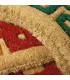 Detail of the doormat in woven coconut