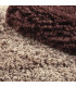 beige / brown soft bath mat microfiber color detail 2