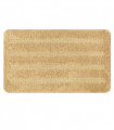 PARADISE - Beige, 100% microfiber short pile rug with non-slip bottom