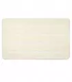 PARADISE - Anti-slip washable microfiber bath mat, white various sizes