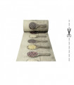 DECOR Legums - Stain-resistant carpet, non-slip kitchen runner