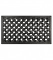 HONEY - Doormat 100% non-slip rubber with a woven pattern, one size 40x70 cm