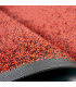 Red detail of the Solid professional doormat with edge