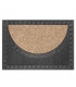 Doormat made with beige recycled material