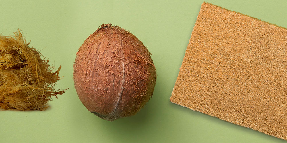 Zerbini fibra di cocco naturale